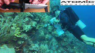 Atomic Aquatics TI6 Dive Knife Review & Test