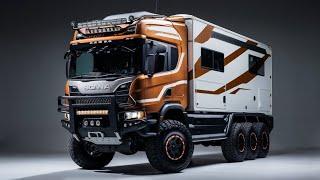 The King of Overland Travel: Scania XT 8x8 Camper Explained