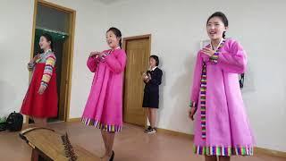 North Korean School Girls sing (song no.2)