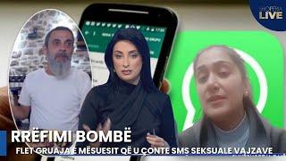 RRËFIMI BOMBË/ Flet gruaja e mësuesit që u çonte sms seksuale vajzave 14 vjeçare, plas SHERRI