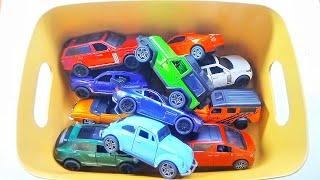 Box Full of Model Cars  BMW E30 M3, Lamborghini Svj, Lamborghini Veneno, Ferrari 488, BMW M4 #cars