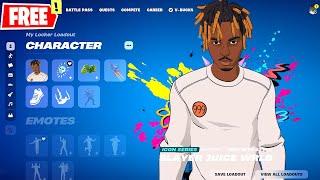 Fortnite FREE Slayer Juice WRLD Skin early showcase