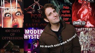 Extreme horror birthday BOOK HAUL!