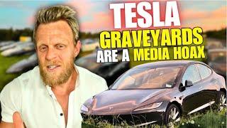 Media says there's a Tesla graveyard in Florida - facts say they lied