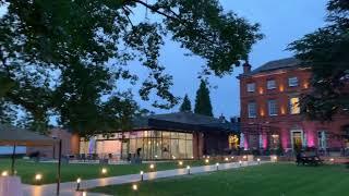 Winstanley House hotel mansion Leicester set in Braunstone Park amazing relaxing High end great stay