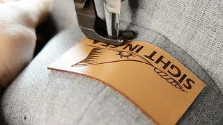 Stitching a Leather Hat Patch using the Tippmann Boss