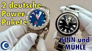 Werkzeug pur oder Allrounder-Uhr - 2 Kraftpakete aus Deutschland