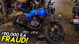 90,000 Deke Bhi Mila Kharab YAMAHA RX100 | Clutch Work, Rust Etc. ‍️