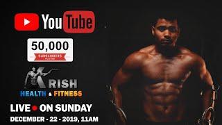 50,000 Subscribers Special Video || By Krish Health And Fitness