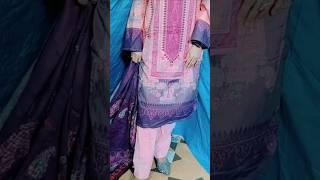 Pakistani Pink Purple Kurti Palazzo Party wear Collections #shorts #trending #fashion