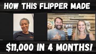 From Zero to $11,000: How This Flipper Made It Happen In 4 Months