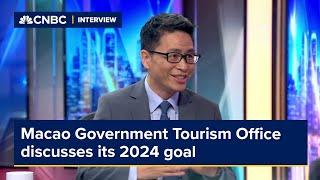 Macao Government Tourism Office discusses its goal of welcoming 33 million visitors in 2024