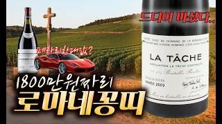 이 돈 주고 마실 가치가 있을까? 1,800만원짜리 로마네꽁띠 D.R.C. 라 따슈 2003  / LA TÂCHE 2003 l ep.85