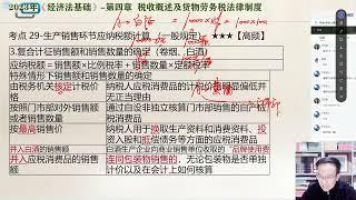 2023年初级会计职称《经济法基础》消费税应纳税额计算