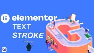 Elementor Text Stroke Effect Using Custom CSS (DESIGN TIPS)