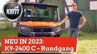 KIOTI K9-2400C-UTV mit vollintegrierter Kabine - NEU in 2023: Ein Rundgang