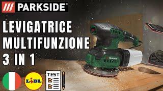 LEVIGATRICE MULTIFUNZIONE 3 IN 1 Parkside PMFS 200 C3 ITALIA ITALIANO LIDL