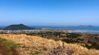 [01-1 the beginning of a journey] Doosanbong Peak, Aloreum 【4K HDR】 Jeju Olle Trail Route 1 [1] ASMR