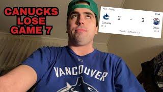 Canucks LOSE Game 7…