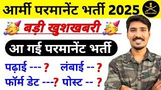 Agniveer Army New Vacancy 2025 | Army Permanent Bharti 2025 | Age Limit | Form Date | Eligibilit ?