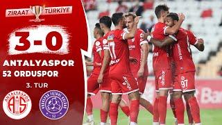 Antalyaspor 3-0 52 Orduspor MAÇ ÖZETİ (Ziraat Türkiye Kupası 3. Tur Maçı) / 01.11.2023