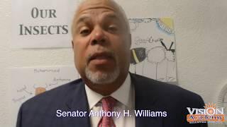 Senator Anthony H. Williams Visits VA Charter School (Testimony)