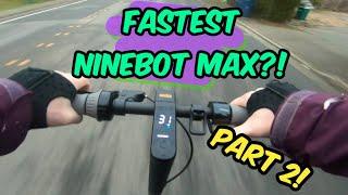 Fastest Ninebot MAX - Part 2 - Testing!