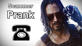 Johnny Silverhand Calls Tech Support Scammers - Cyberpunk 2077 Prank Call