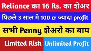 reliance का 16 Rs. का शेअर | reliance share news | reliance share news today | reliance share price
