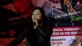 Jhumke Bulaki  Astha Raut live in San Francisco  @ Thewhitezone.org video SBabu Production