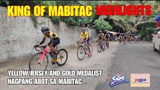 YELLOW JERSEY AT GOLD MEDALIST NAGPANG ABOT SA MABITAC | KIDA EKIB