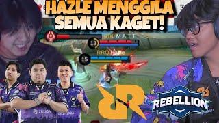 HAZLE DIMAINKAN !! SEMUA ORANG KAGET SAMA HAYABUSA HAZLE !! RRQ VS RBL MATCH 1 - MPL S14