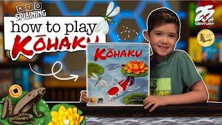 Kohaku - How to Play | Learn to Play Kohaku in 5 minutes | Family Friendly Game Tutorial