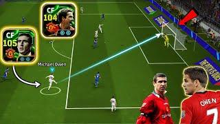 E. Cantona 105 Epic Double Booster + 104 M. Owen = ?  || efootball 2025