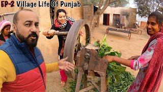 Punjab Village Desi Pind Life of Simple but Vibrant People | Punjab Tour EP-2 || Punjabi Trekker