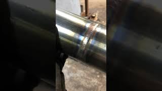 TIG, нержавеющая труба   #welding #сварка #welder #tigwelding #нержавейка
