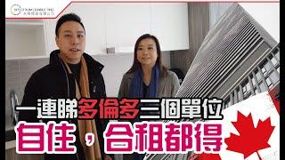 帶你一連睇多倫多三個單位 - 自住，合租都得!!