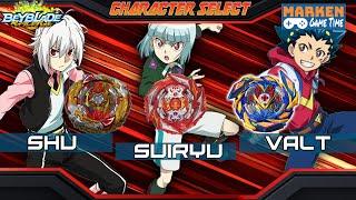 [Video Game STYLE] World Spriggan vs Death Solomon vs Brave Valkyrie - #Beyblade