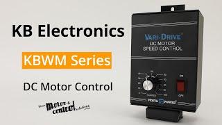 KB Electronics KBWM Series DC Motor Control