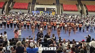 "Thee Merge" Jackson State Sonic Boom of the South and JSU Prancing J-Settes