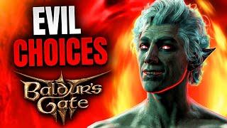 Baldur's Gate 3 - 10 Most EVIL CHOICES You Can Possibly Make (2024 Edition)