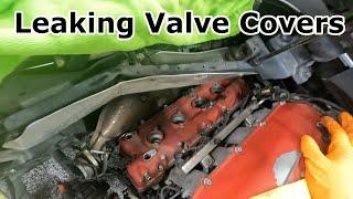 Replacing Ferrari F430 Valve Cover Gaskets POV DIY