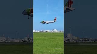 Airbus A320-214, TAP Air Portugal (CS-TNV), landing in Lisbon from Rome (TAP83RL) - 07/12/2024