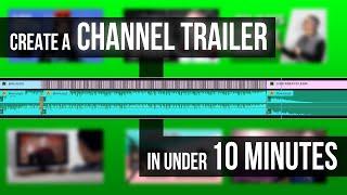 Create a Fast Moving YouTube Channel Trailer in 10 Minutes! - Premiere Pro