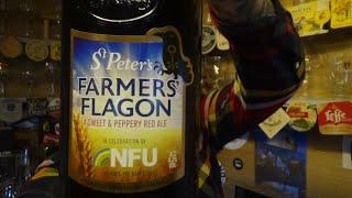 St Peters Brewery Farmers Flagon Red Ale