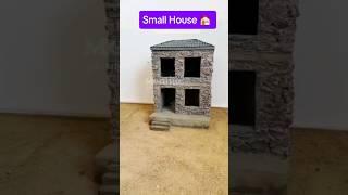 Small House Made in Minutes  Trending House #amazingfacts #trendingshorts #craft