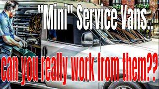 "Mini HVAC Service Vans"...can you really work out of them??