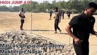 SSC CPO HIGH JUMP || Marcos Physical Academy || Mukherjee Nagar