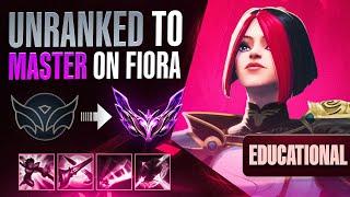 EDUCATIONAL UNRANKED TO MASTER ON FIORA