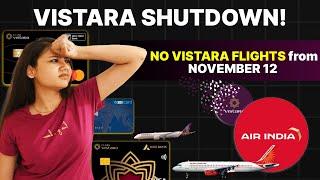 Air India Vistara Merger: No Vistara flights from November 12 #viralvideo #video #youtube